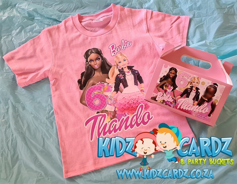 Barbie T-Shirt and Party Box