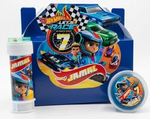 Hot wheels let's race party box