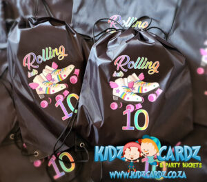 Roller Skate Drawstring Bags
