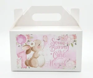 Some-Bunny is One Party Boxes