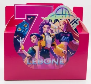 K-pop demon hunters party pack box