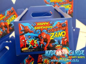 Spiderman Party Box