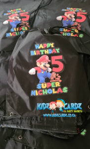 Super Mario Drawstring bags