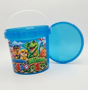 Paw Patrol dinosaur Party bucket