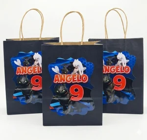 Toothless How to Train Your Dragon Party Bags