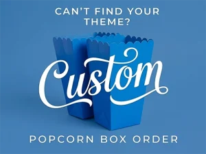 Custom Popcorn Boxes