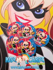 Harley Quinn Cup Cake Toppers