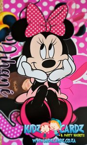 Minnie Mouse Cutout Print