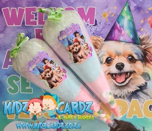Puppy Candy Floss Cone