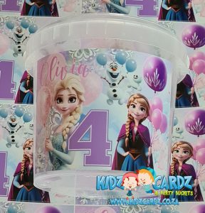 Frozen party bucket