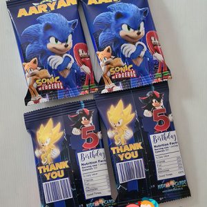 Sonic the hedgehog lucky packets