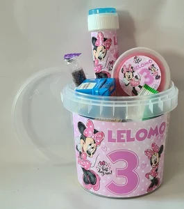 Minnie Mouse Play dough and bubbles party packs