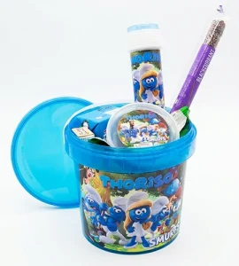 The Smurfs Play dough and bubbles party packs