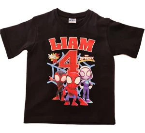 Spidey and his Amazing Friends Birthday T-shirt