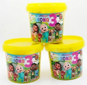 Cocomelon party buckets