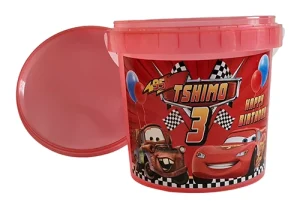 Cars Party buckets