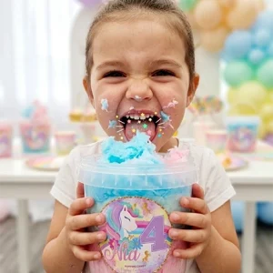 Popping Candy Floss 1lt Tub – Custom Made – Any Theme available!