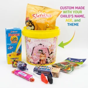 Deluxe Party Pack Buckets – Custom Made – Any Theme available!